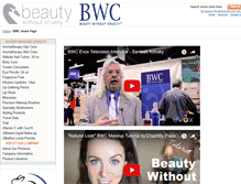 Tablet Screenshot of beautywithoutcruelty.com